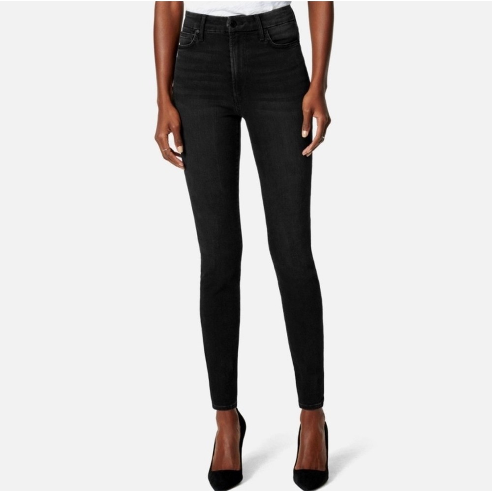 Joes Jeans 27 Skinny Ankle Federal Black High Rise Minimalist Capsule Edgy